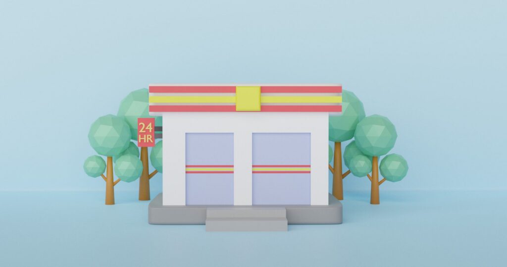 コンビニエンスストアのイメージ